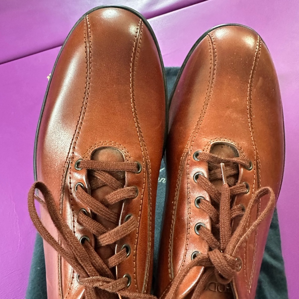 Tods Men's Brown Leather Shoes